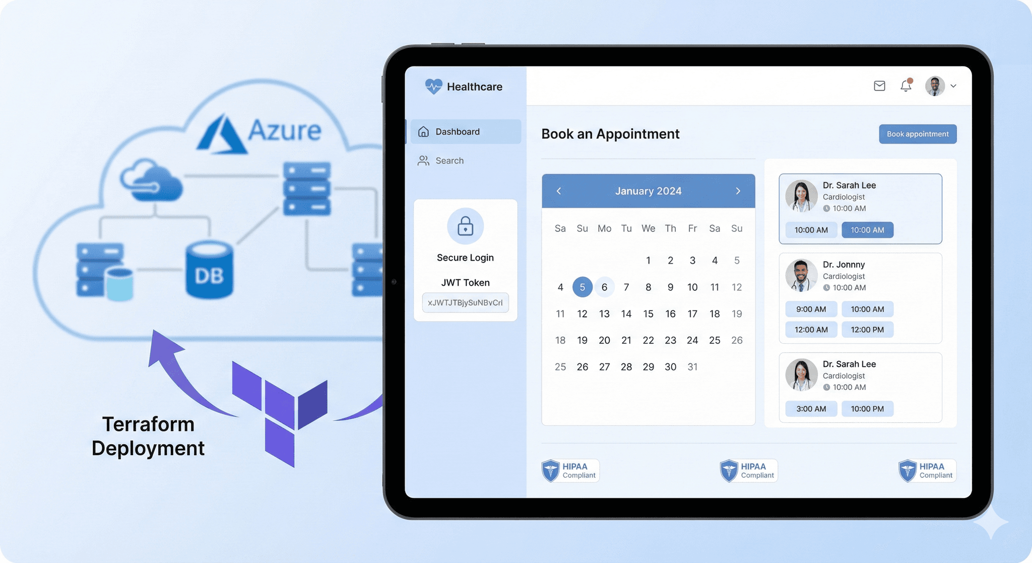 Healthsync — Secure Cloud-Native Web Application