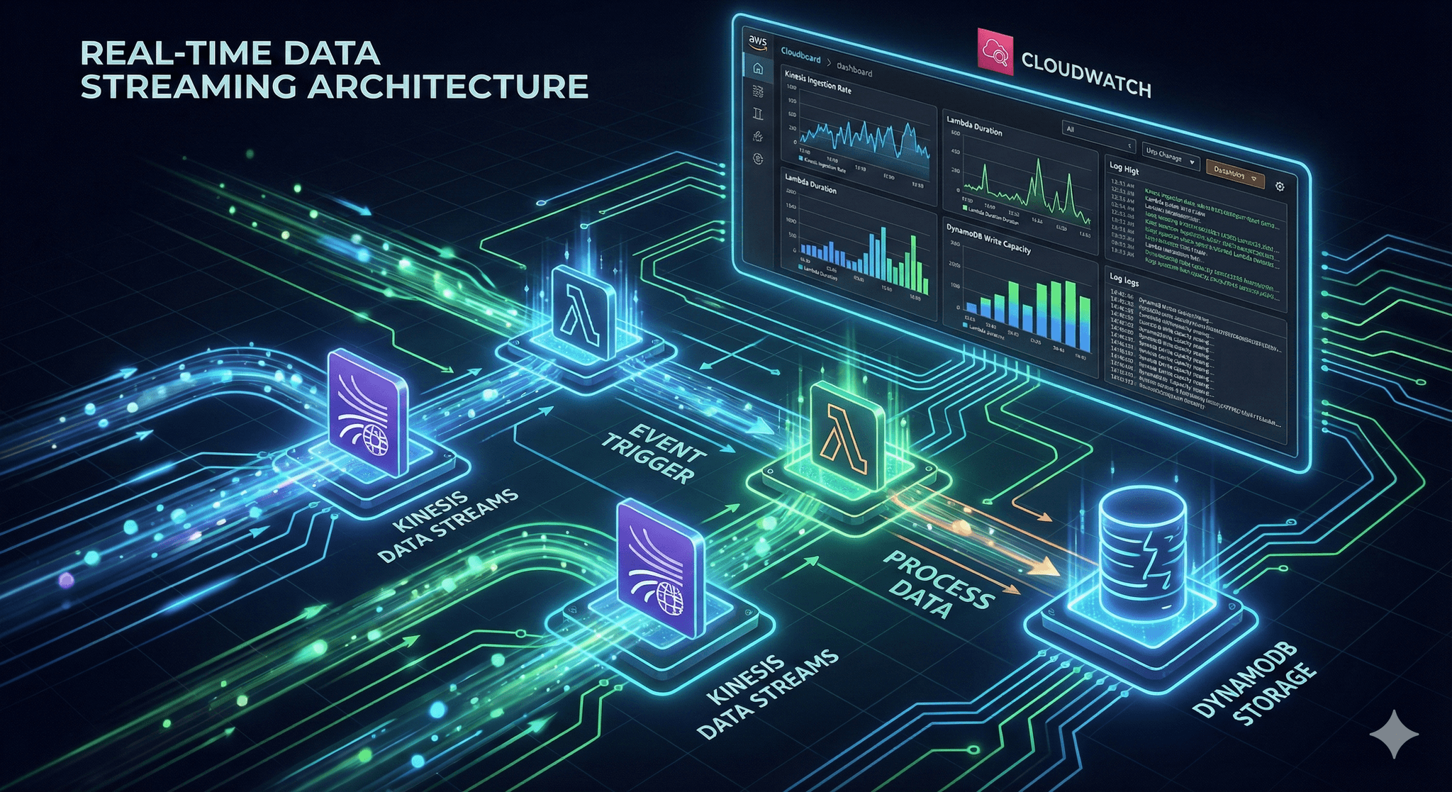 Real-Time Data Processing Pipeline on AWS